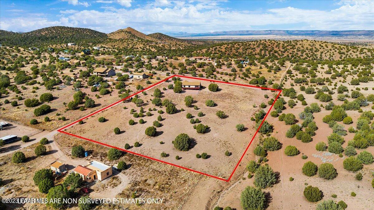 2625 West Nighthawk Road Chino Valley, AZ 86323 - Photo 35 of 42 Aerial - 2625 Night Hawk Road