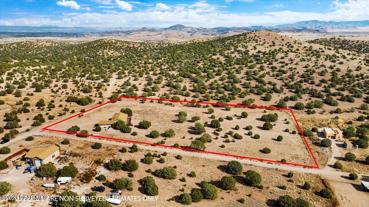 2625 West Nighthawk Road Chino Valley, AZ 86323 - Photo 37 of 42 Aerial - 2625 Night Hawk Road