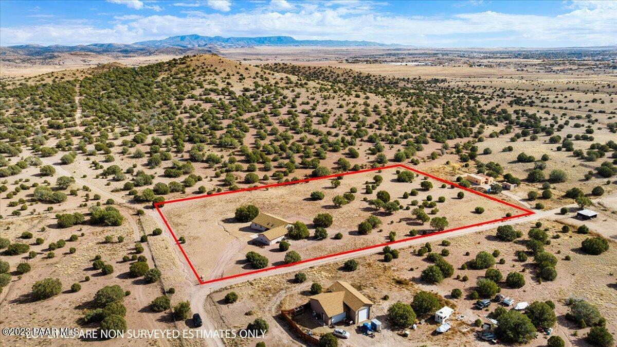 2625 West Nighthawk Road Chino Valley, AZ 86323 - Photo 38 of 42 Aerial - 2625 Night Hawk Road
