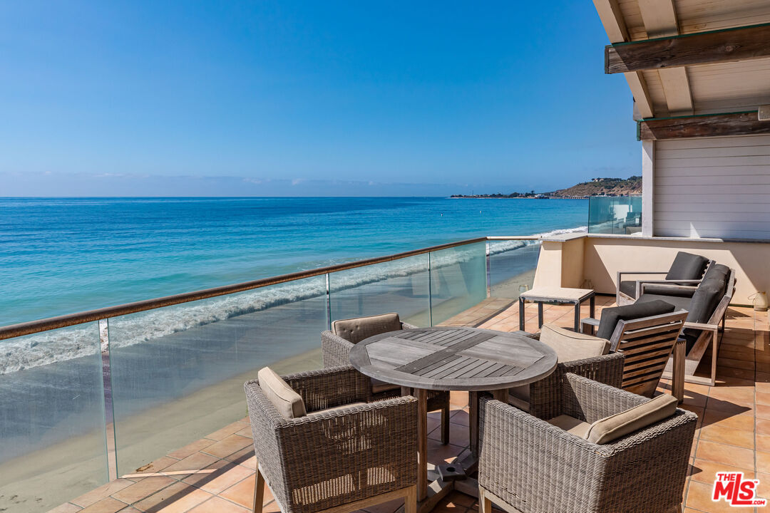 22148 Pacific Coast Highway Malibu, CA 90265 - Photo 27 of 28 a view of balcony with furniture