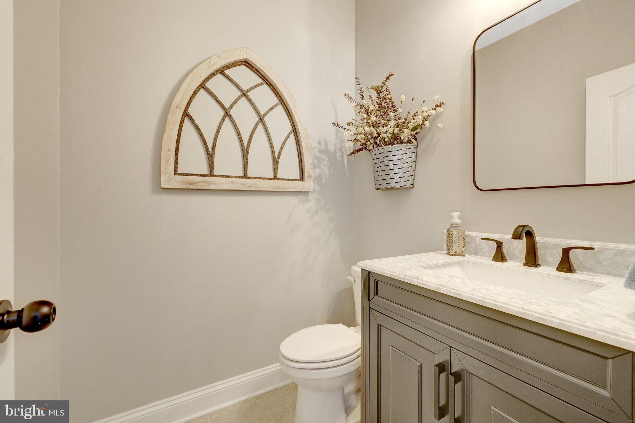 15002 Mountain Road Purcellville, VA 20132 - Photo 24 of 60 Half bath with rough on main level