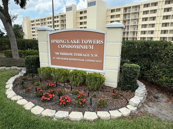 a sign on the side of the building