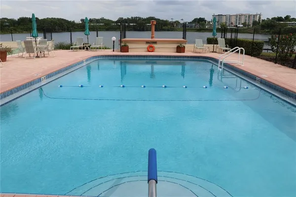 a outdoor view with a sitting space