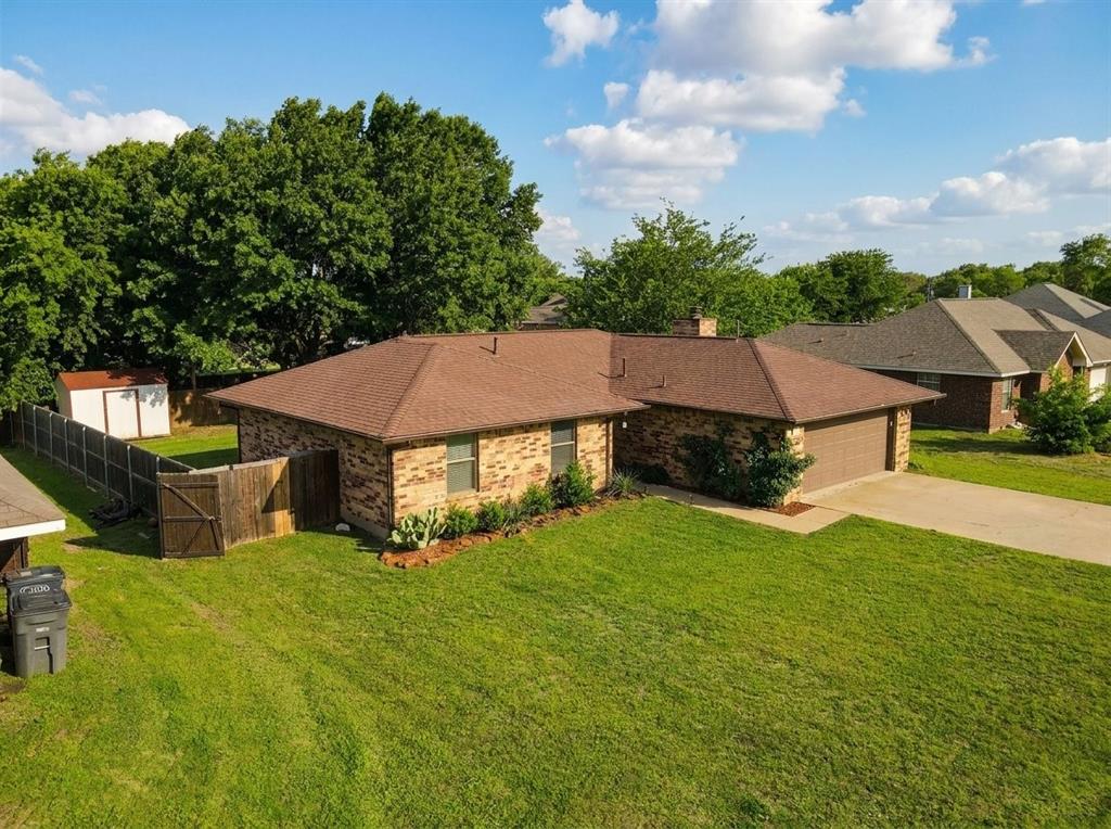 504 Bluebird Lane Red Oak, TX 75154 - Photo 3 of 28 an aerial view of a house with yard porch and sitting area