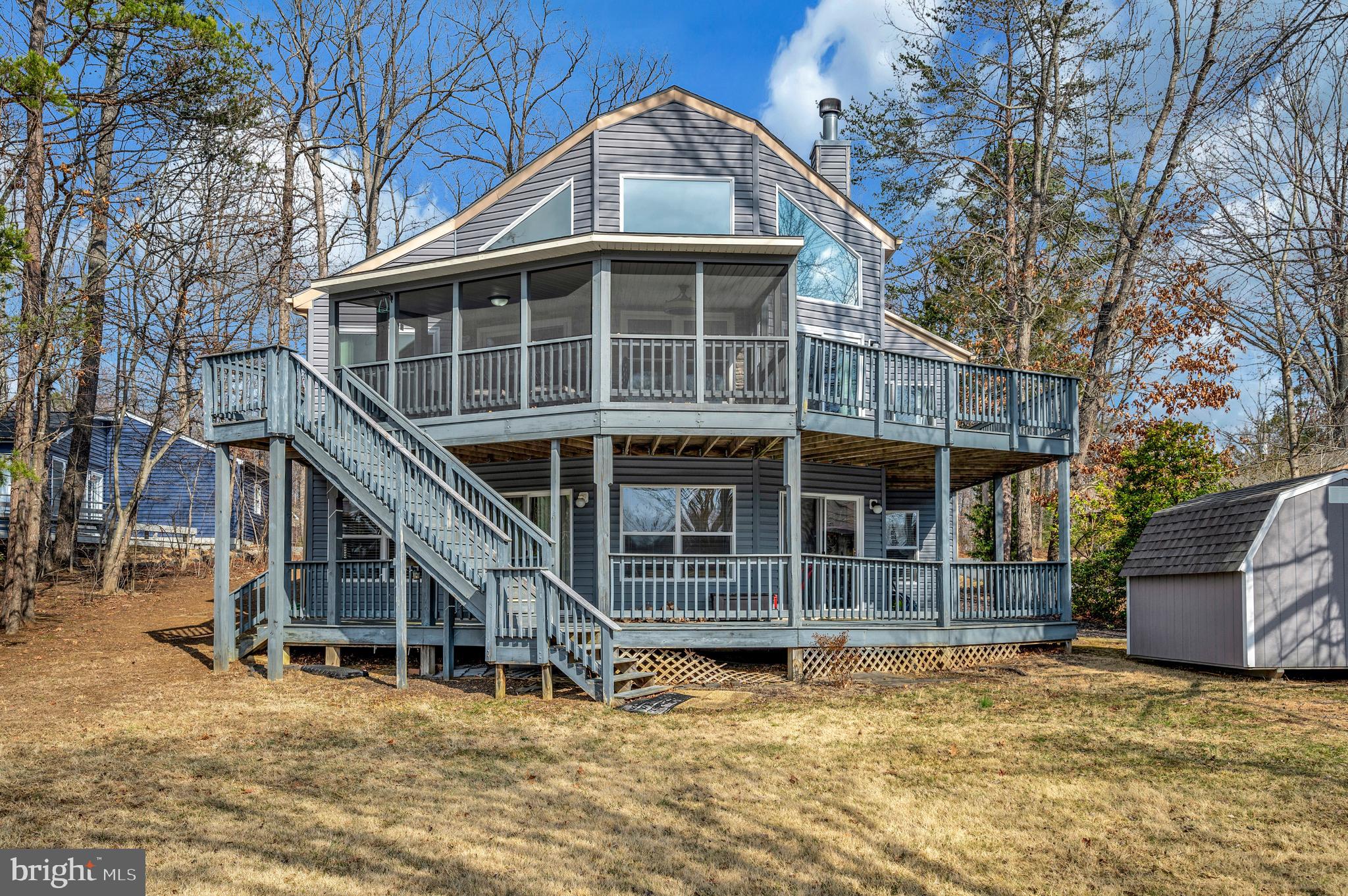 248 Washington Street Locust Grove, VA 22508 - Photo 3 of 118 Two Tier Deck overlooking the Lake