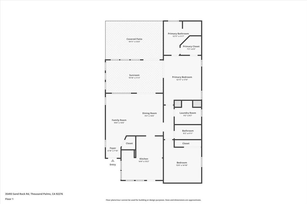 35493 Sand Rock Road Thousand Palms, CA 92276 - Photo 69 of 69 a picture of a bench in the floor