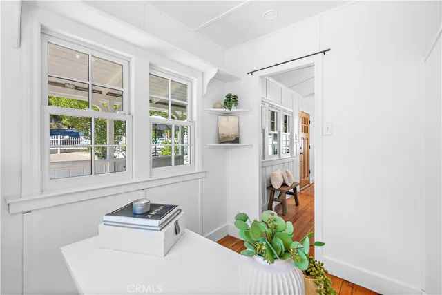 an aerial view of residential house with outdoor space