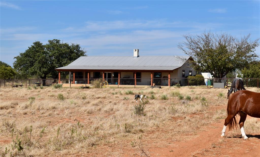 19319 Ranch Road 1871 Mason, TX 76856 - Photo 35 of 40 a front view of house with yard