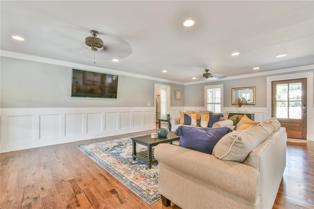 1060 A Bertram Road Augusta, GA 30909 - Photo 8 of 30 a living room with furniture and a flat screen tv