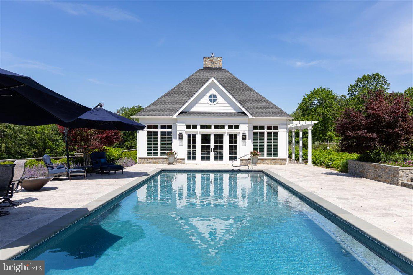 10042 Cedar Spring Lane Culpeper, VA 22701 - Photo 74 of 111 Zooming in on the fabulous, heated pool!