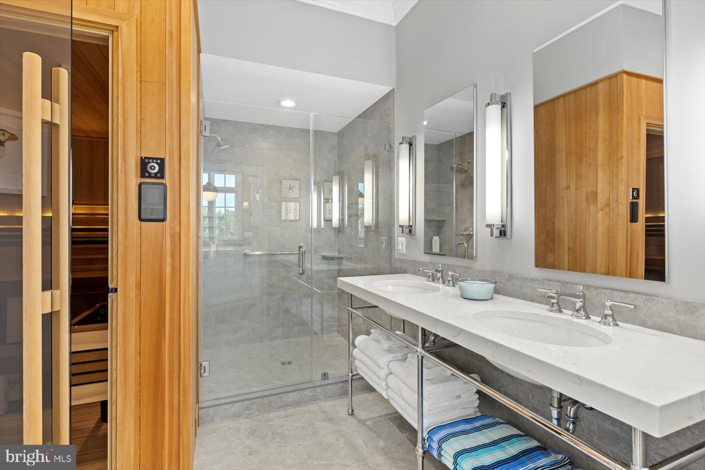 10042 Cedar Spring Lane Culpeper, VA 22701 - Photo 90 of 111 Full bath with glass enclosed shower, and...