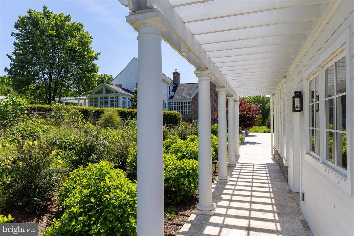 10042 Cedar Spring Lane Culpeper, VA 22701 - Photo 95 of 111 Beautiful columned walkway