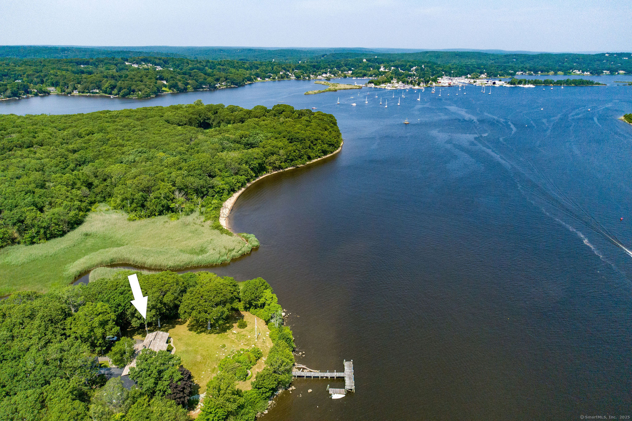 41 Watrous Point Road Old Saybrook, CT 06475 - Photo 5 of 40 View north towards Essex harbor.