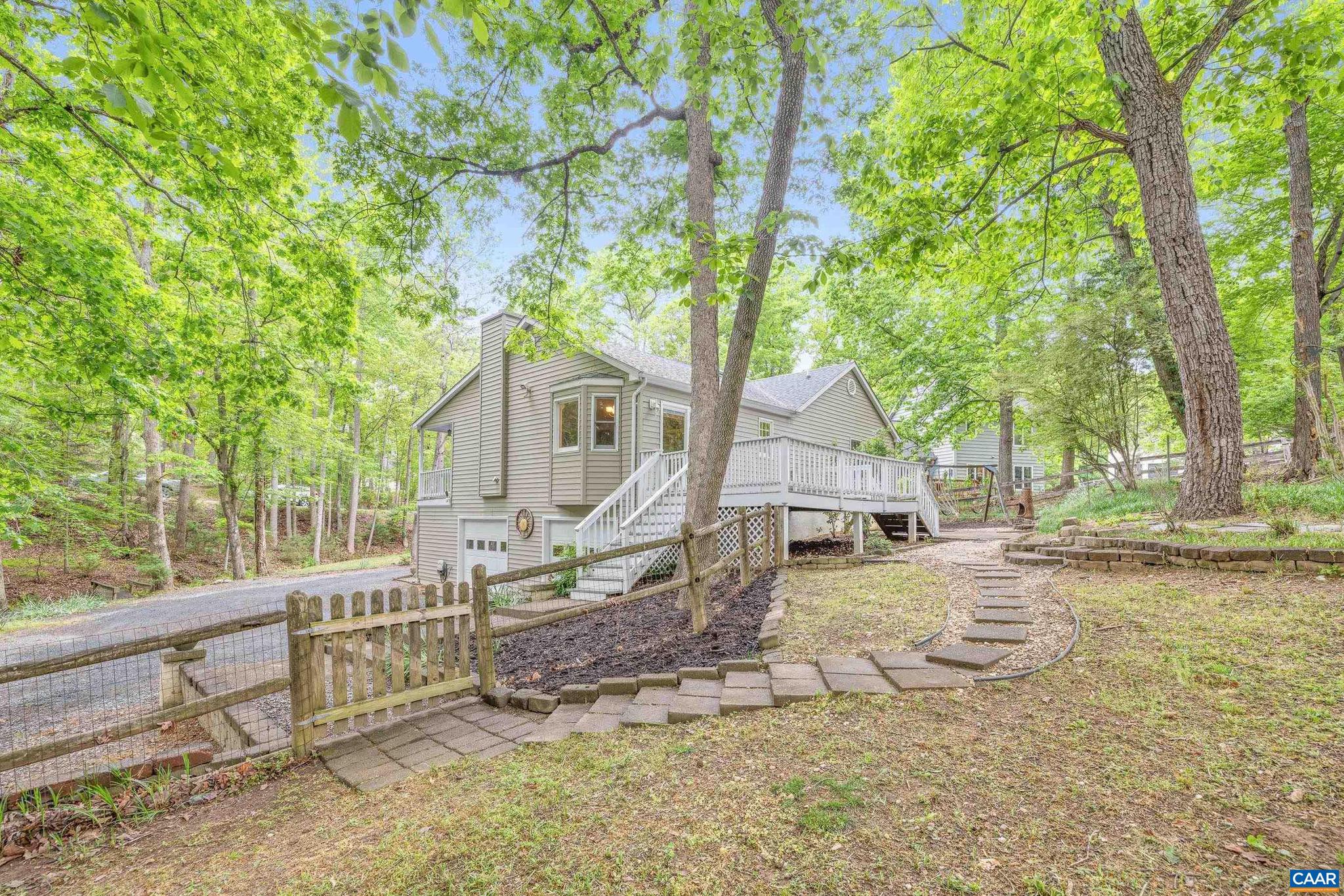21 Ashton Road Palmyra, VA 22963 - Photo 32 of 35 a view of a house with a yard and tree s