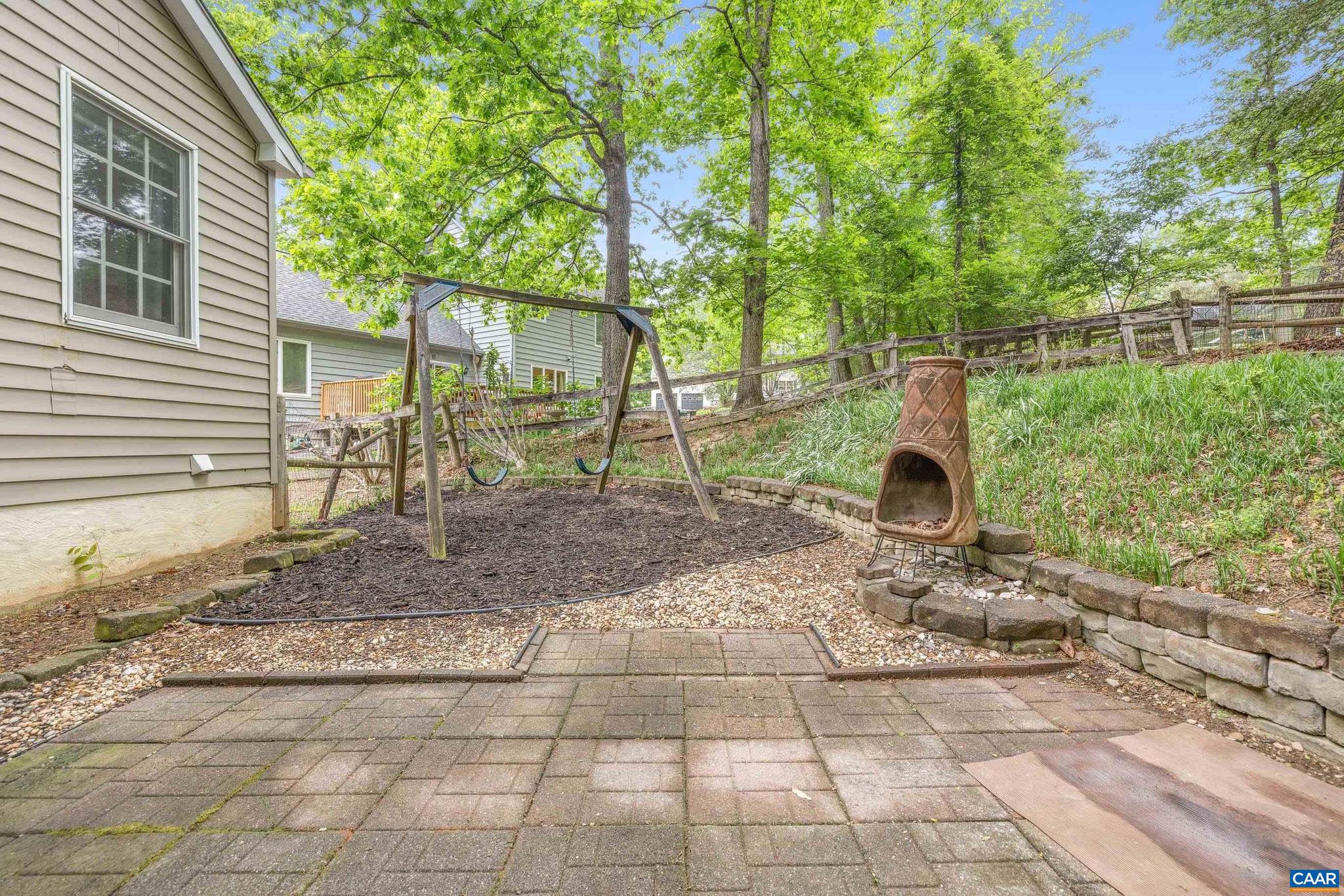 21 Ashton Road Palmyra, VA 22963 - Photo 34 of 35 a backyard of a house with seating space