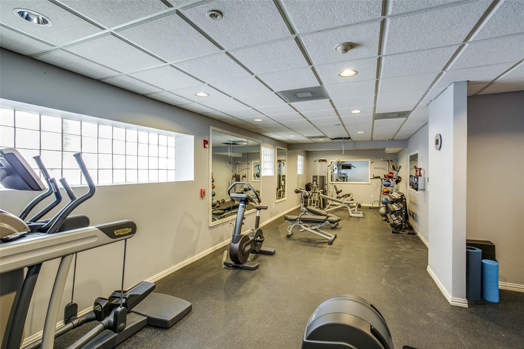 2305 Worthington Street, Unit 104 Dallas, TX 75204 - Photo 20 of 25 a view of a room with gym equipment
