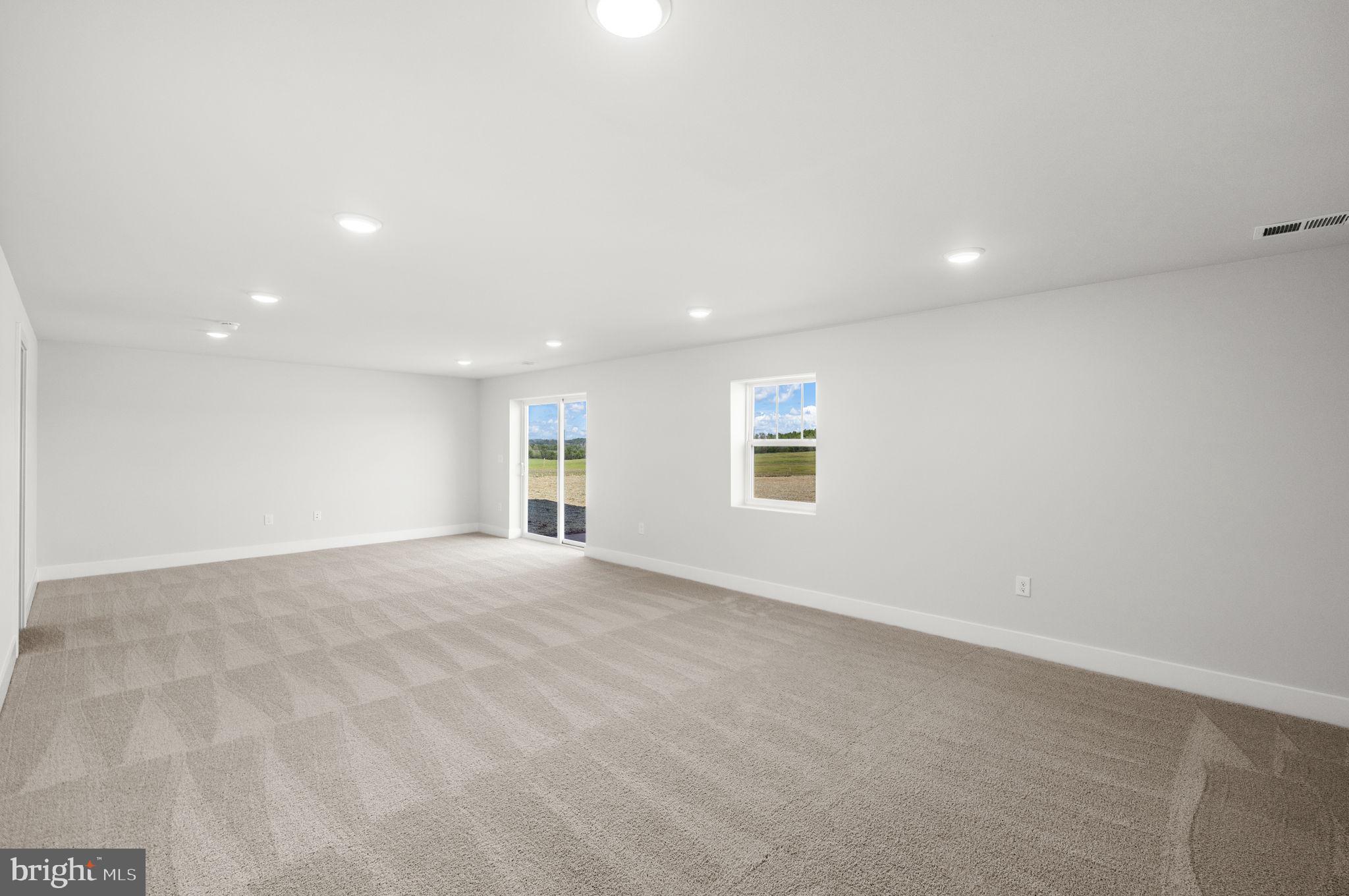 18237 Stevensburg Road Stevensburg, VA 22741 - Photo 35 of 40 Rec room offers spacious layout w/ walk-up access