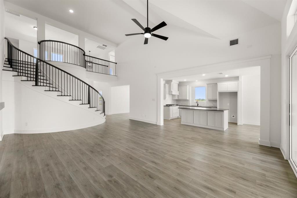 9621 Chesney Drive Forney, TX 75126 - Photo 21 of 36 a view of kitchen with furniture and wooden floor