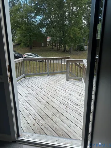 a view of room with window