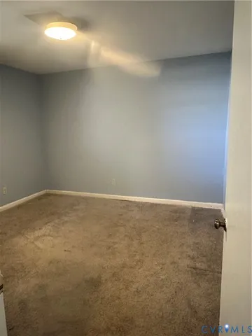 a view of empty room