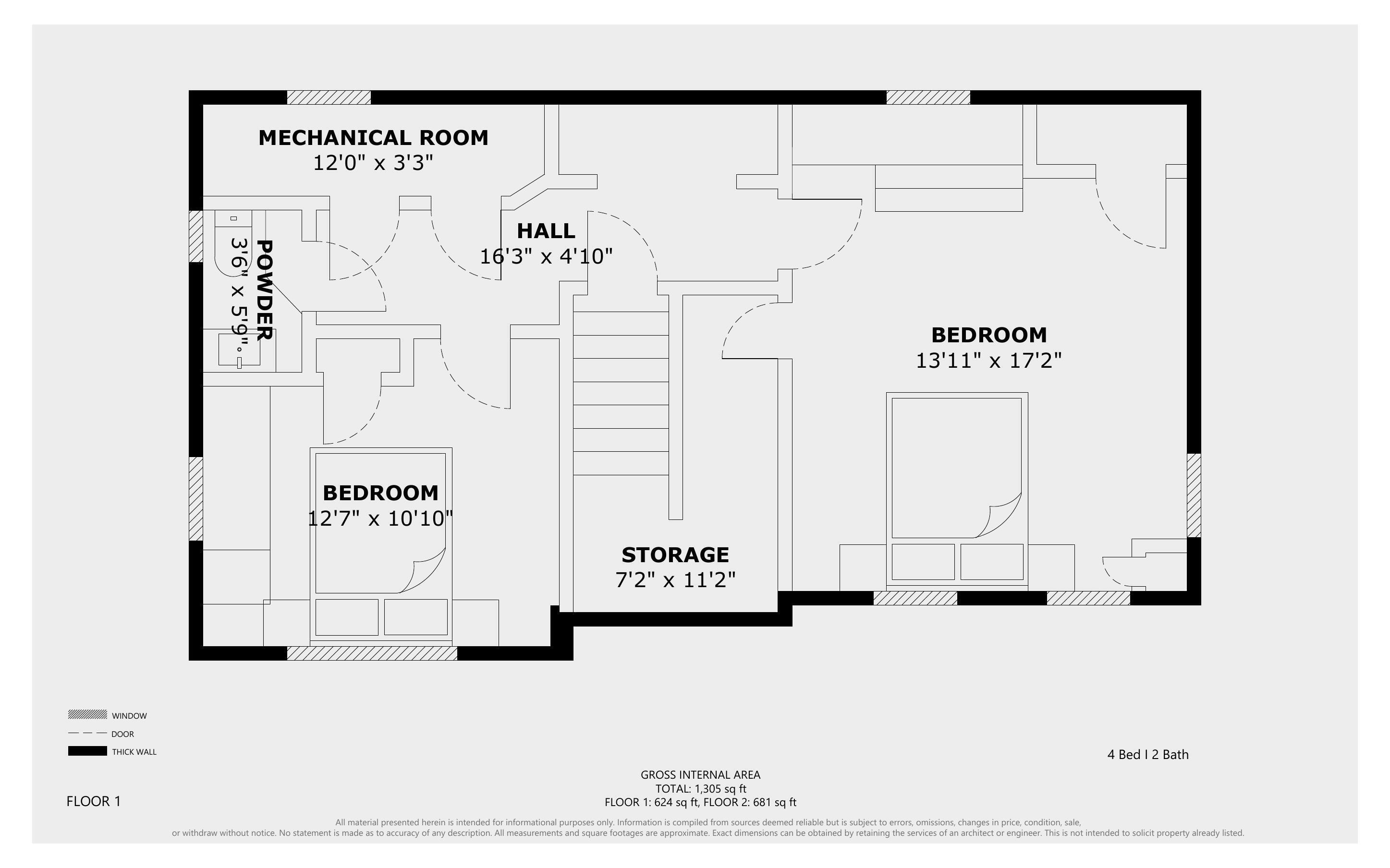 5 Verrill Street Portland, ME 04103 - Photo 41 of 41 Floor Plan - Level 2