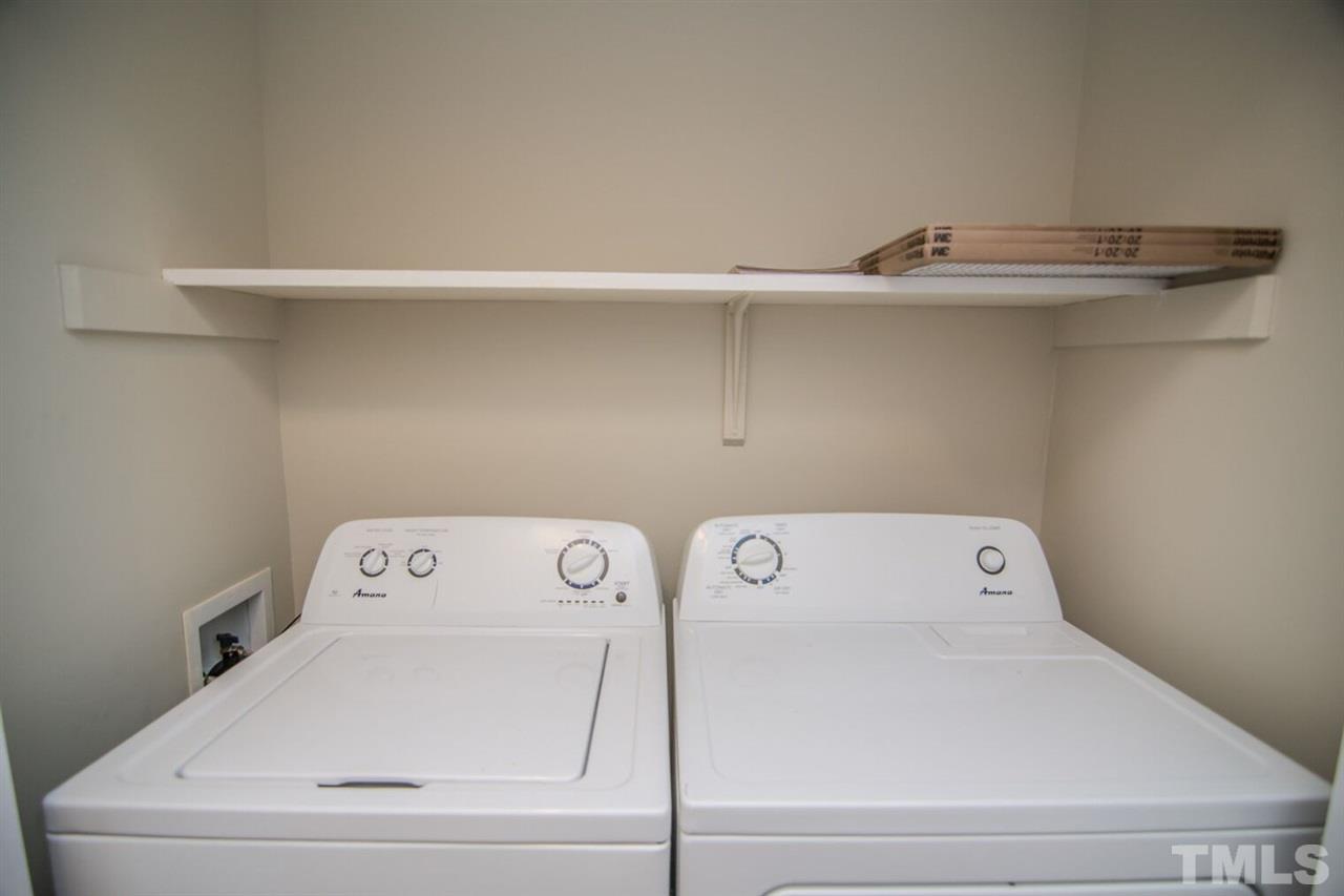 109 Boxford Road Morrisville, NC 27560 - Photo 16 of 27 a utility room with dryer and washer