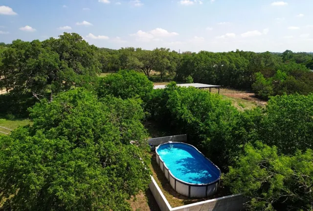 a view of a green field