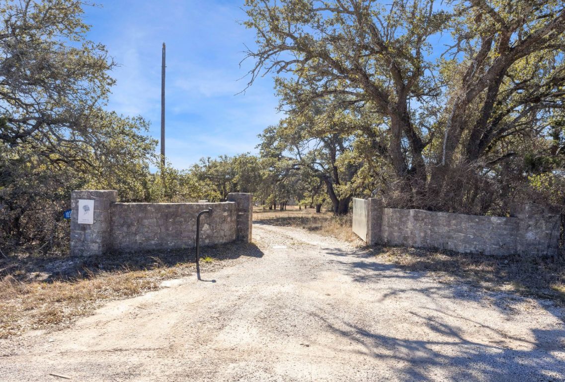 1037 Ranch Road 962 West Round Mountain, TX 78663 - Photo 39 of 40 a view of a backyard of the house