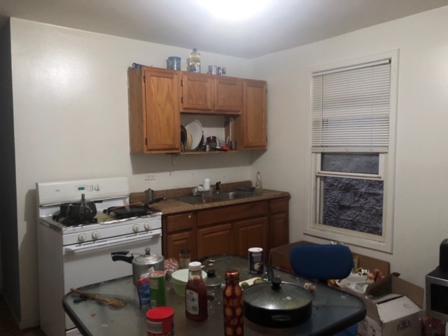 1305 West Fillmore Street Chicago, IL 60607 - Photo 3 of 5 a kitchen with a sink stove and cabinets
