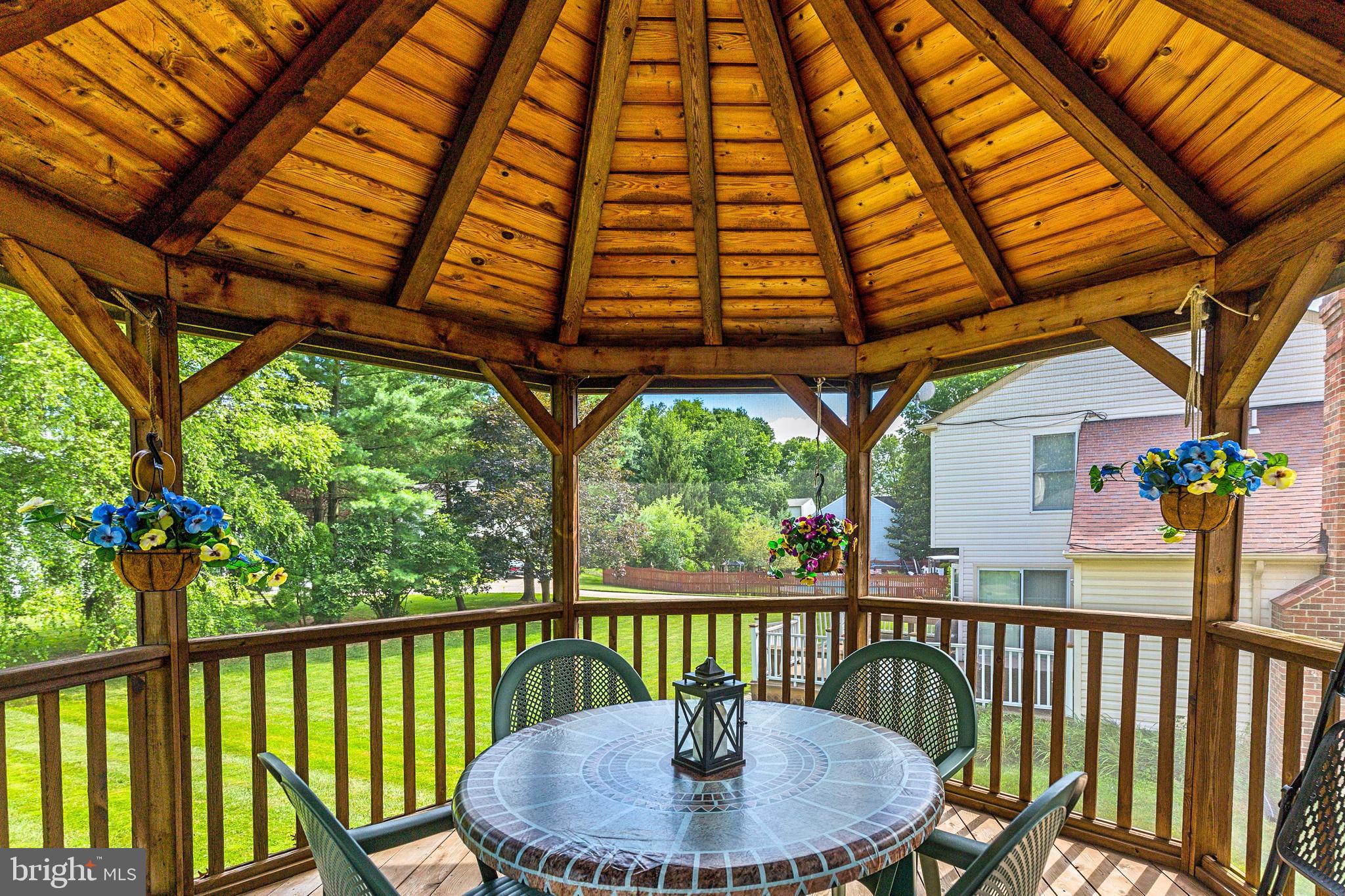 3284 Elmmede Road Ellicott City, MD 21042 - Photo 48 of 51 Screened-In Gazebo