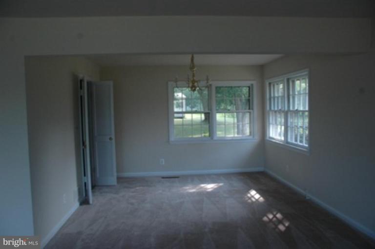 Dining Room  over looking rear yard