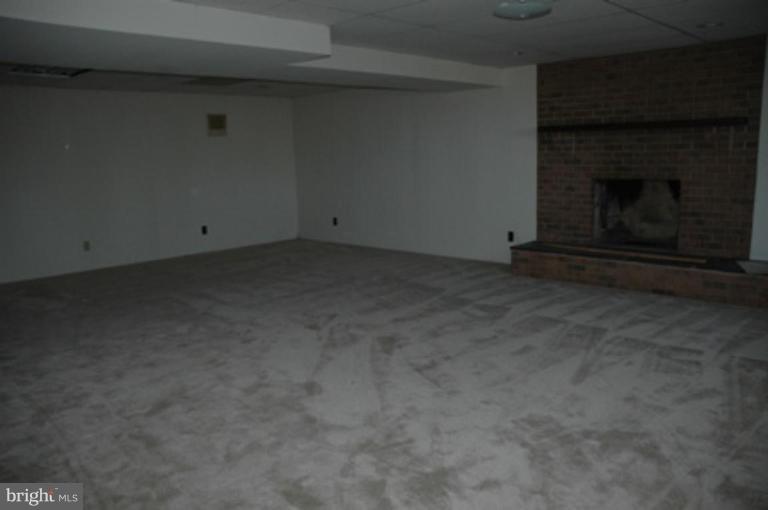 Family room with 2nd fireplace