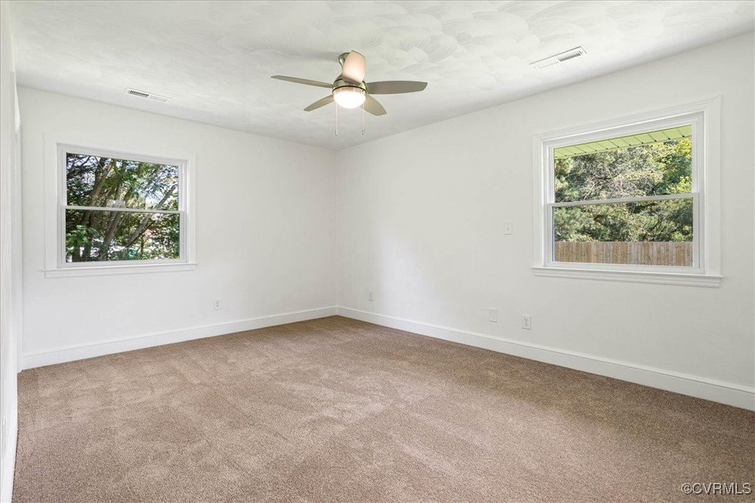 113 Beaver Dam Road Waverly, VA 23890 - Photo 15 of 34 Carpeted spare room with a wealth of natural light