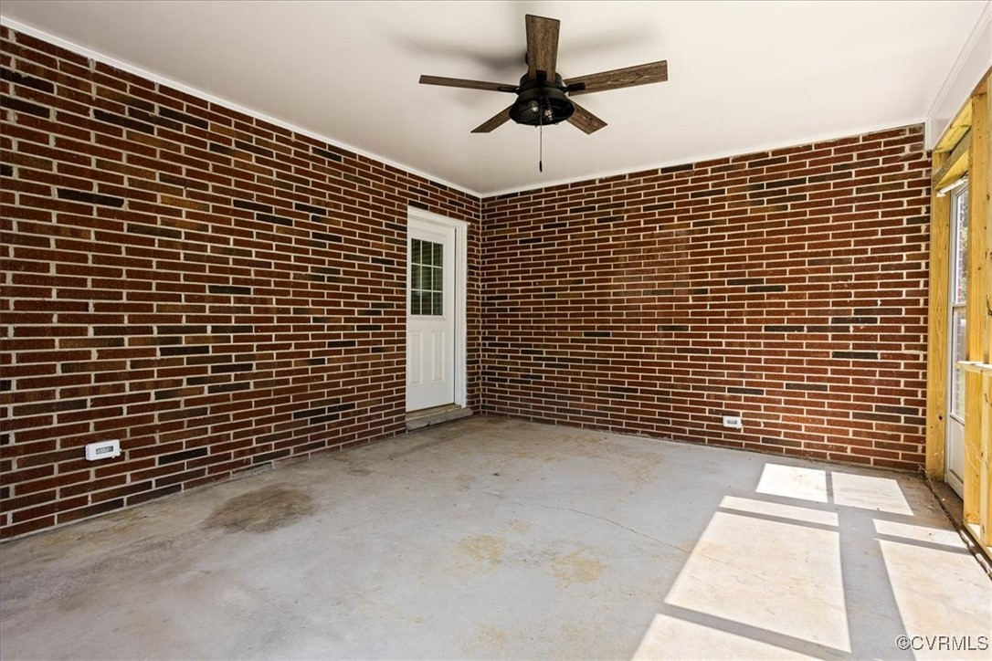 113 Beaver Dam Road Waverly, VA 23890 - Photo 22 of 34 View of patio featuring ceiling fan
