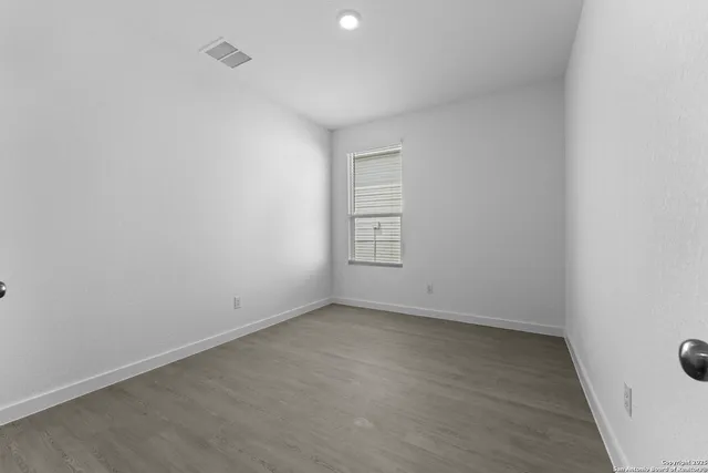a view of empty room