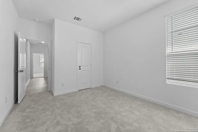 a view of empty room