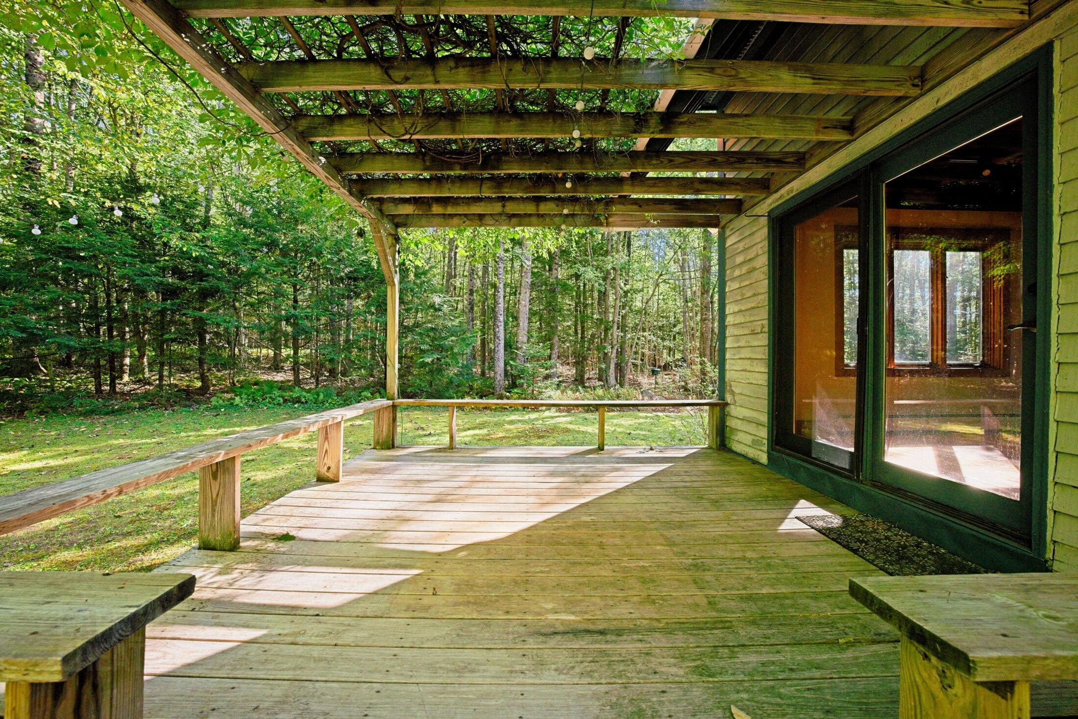 566 Pinkham Brook Road Durham, ME 04222 - Photo 41 of 52 Back Deck