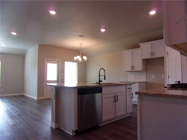 a close view of closet