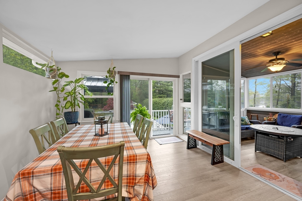 156 Olean Street Worcester, MA 01602 - Photo 12 of 37 a dining room with furniture water view and a potted plant