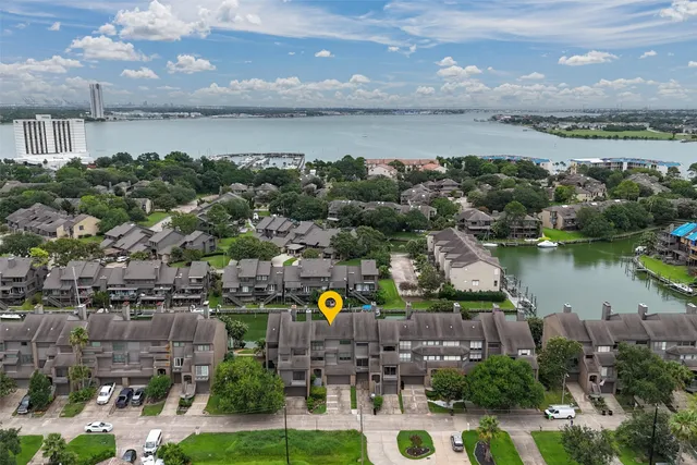 a view of a city with tall buildings