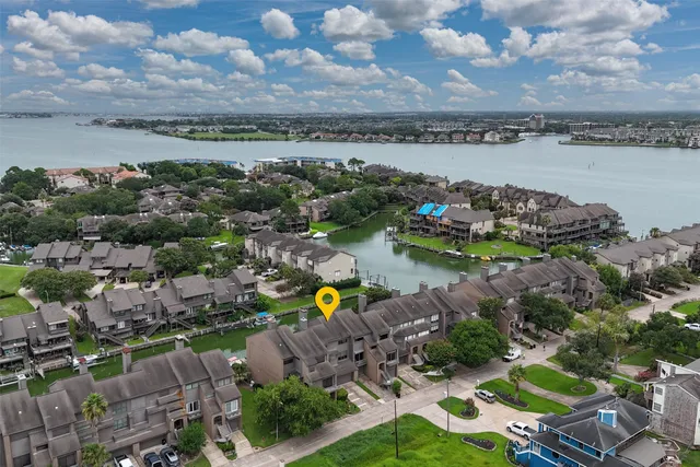 a view of a city with tall buildings