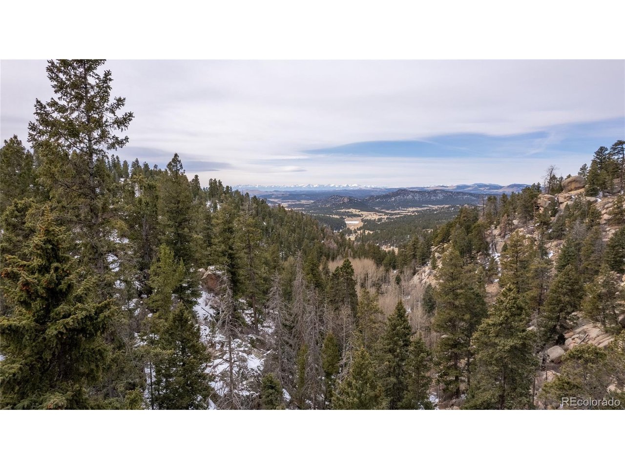 3388 North Mountain Estates Road Florissant, CO 80816 - Photo 31 of 36 a view of city and mountain