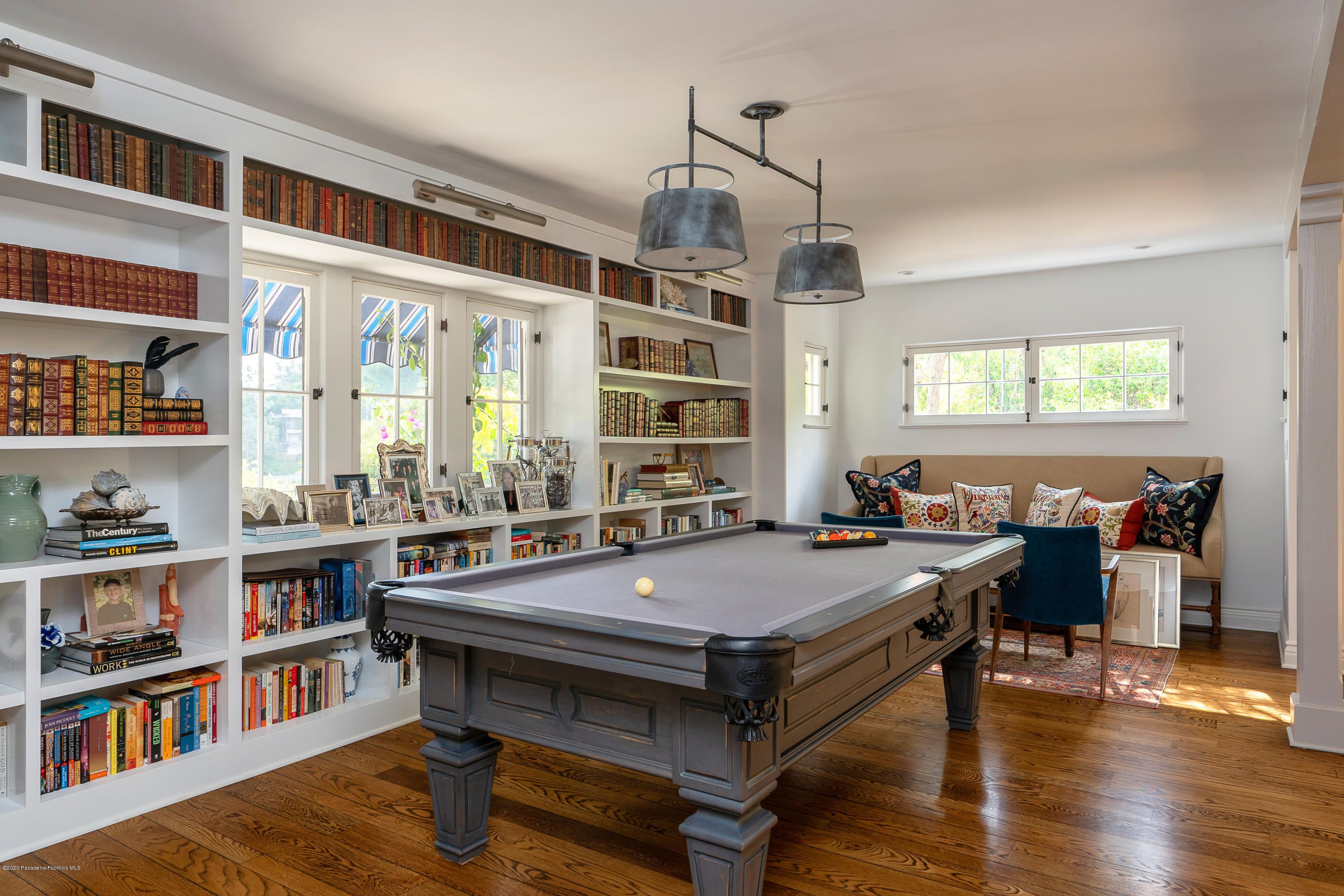 700 Laguna Road Pasadena, CA 91105 - Photo 8 of 31 a room with pool table and windows