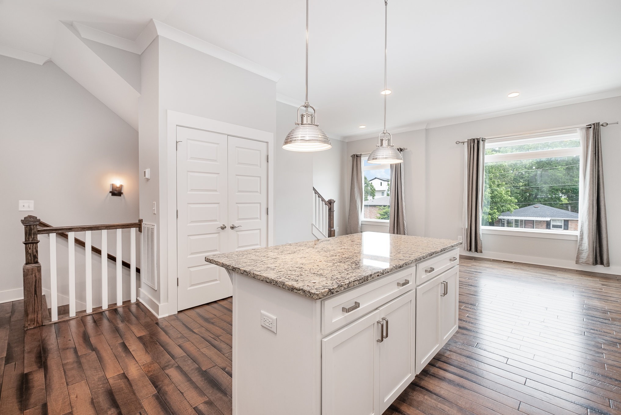 1106 Wade Avenue, Unit 5 Nashville, TN 37203 - Photo 11 of 33 a kitchen with a counter top space and wooden floor