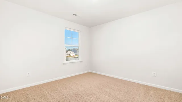 a view of a window in a room