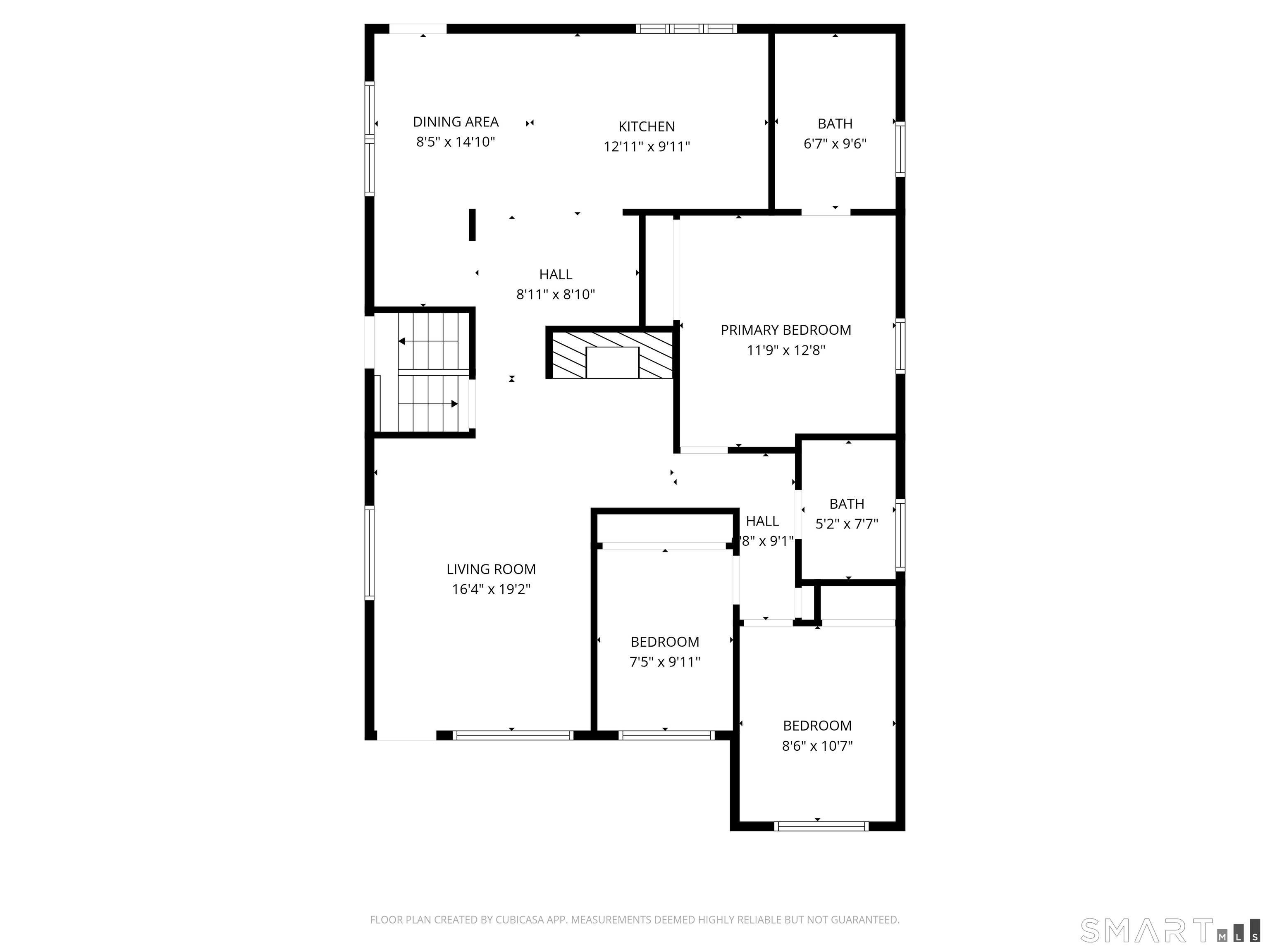 207 Hillcrest Road Bridgeport, CT 06606 - Photo 26 of 28 Main level floor plan