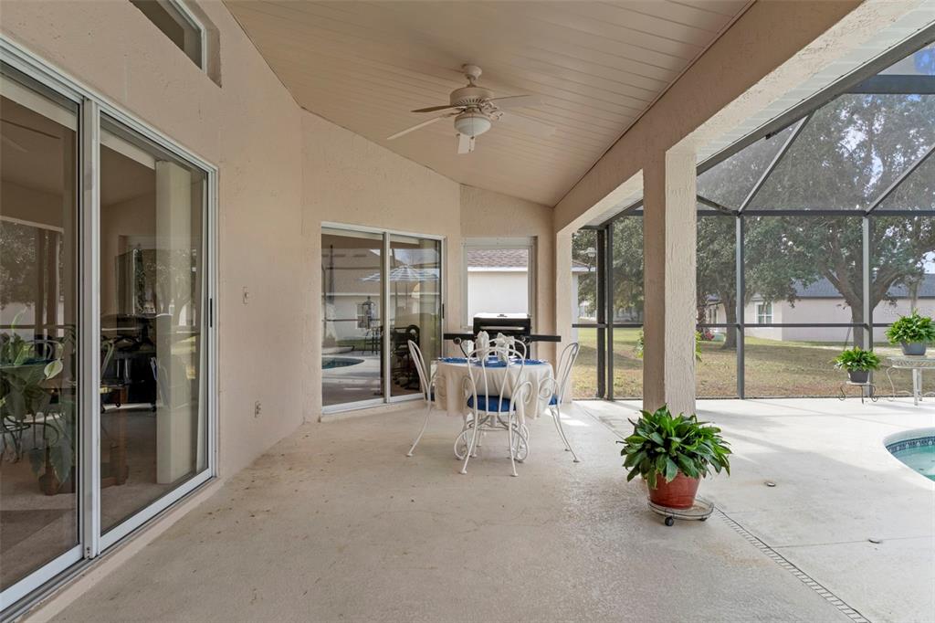 5465 Chestnut Ridge Road Dade City, FL 33523 - Photo 22 of 37 a dining room with furniture and a potted plant