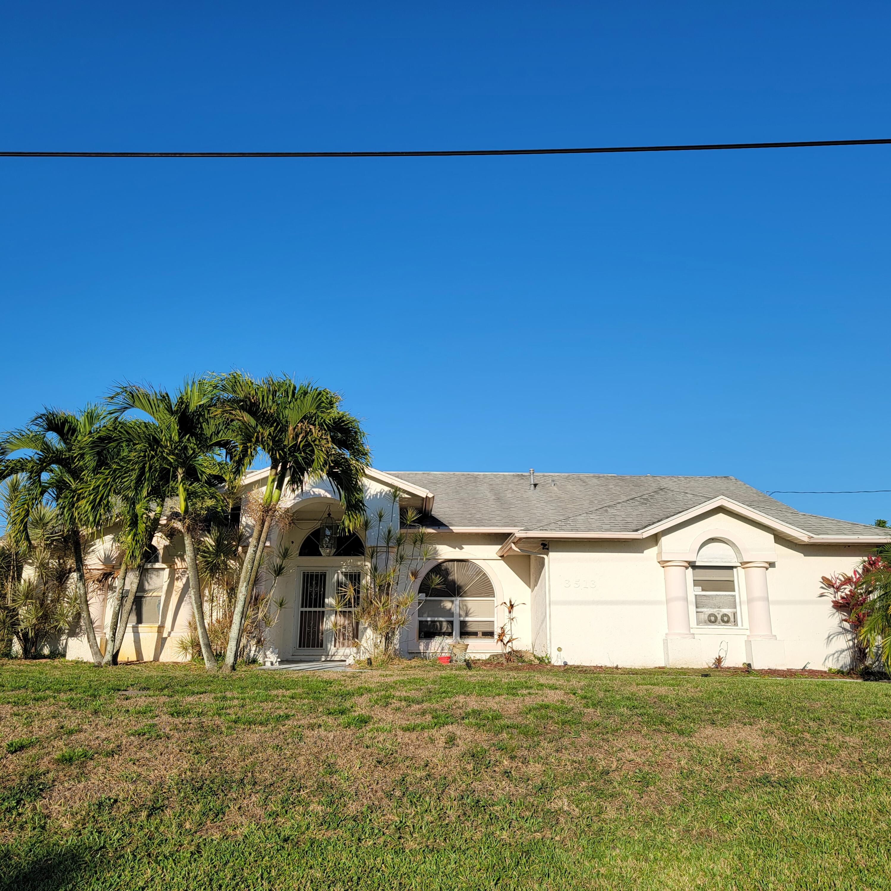 3513 Southwest Macon Road Port St. Lucie, FL 34953 - Photo 1 of 7 Front Elevation