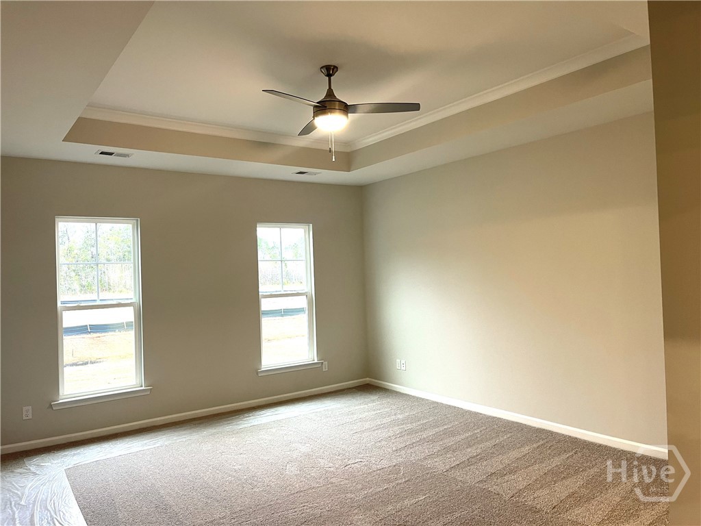 176 Champlain Drive Pooler, GA 31322 - Photo 10 of 22 Spacious Primary with Tray Ceiling