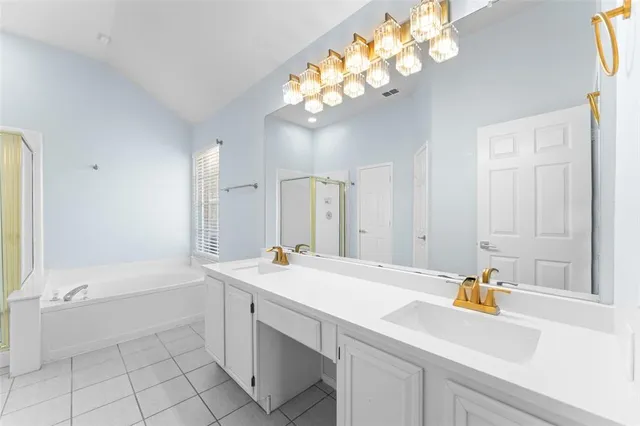 a view of hall way with furniture